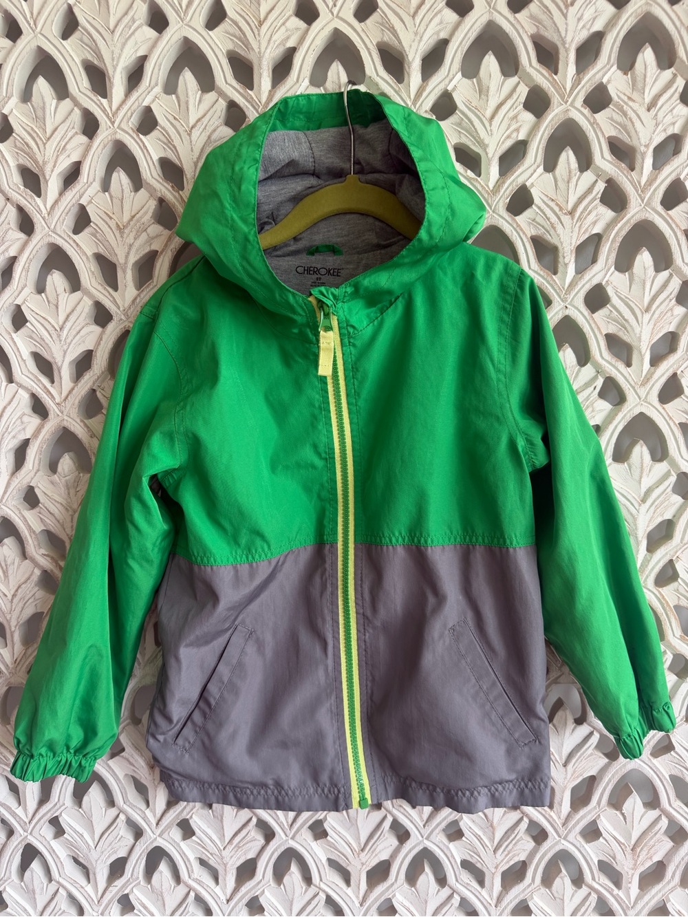 Cherokee Boys' Hooded Windbreaker Jacket Size 5T